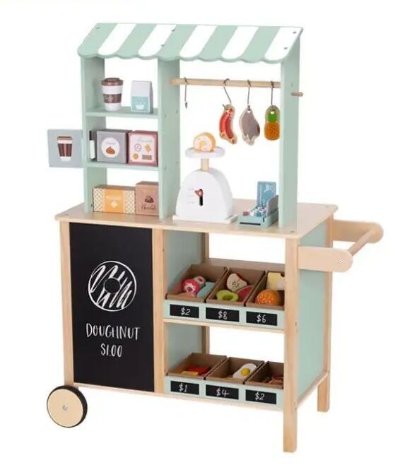 Sales stand Fresh pastel