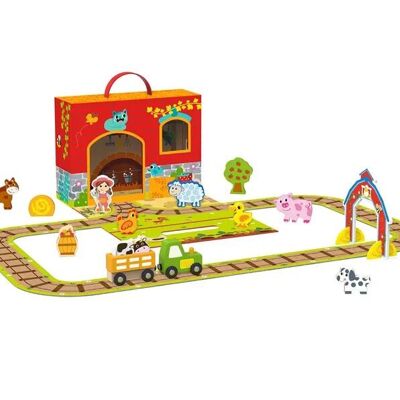 Caja de juego de granja