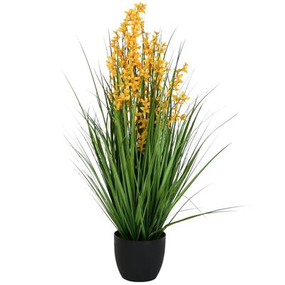 PLANTE PVC 40X40X114 JAUNE JA204570