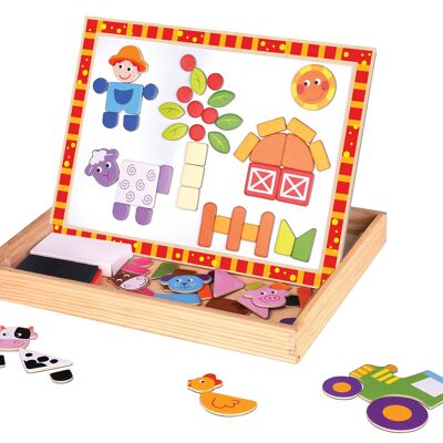 Puzzle magnétique Ferme