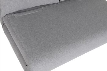 Canapé-lit en bois d'hévéa en polyester 120X91X78 2 personnes MB214293 5