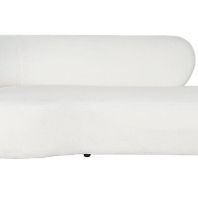 POLYESTER SOFA 193X92X79 WHITE SHEEP MB206621