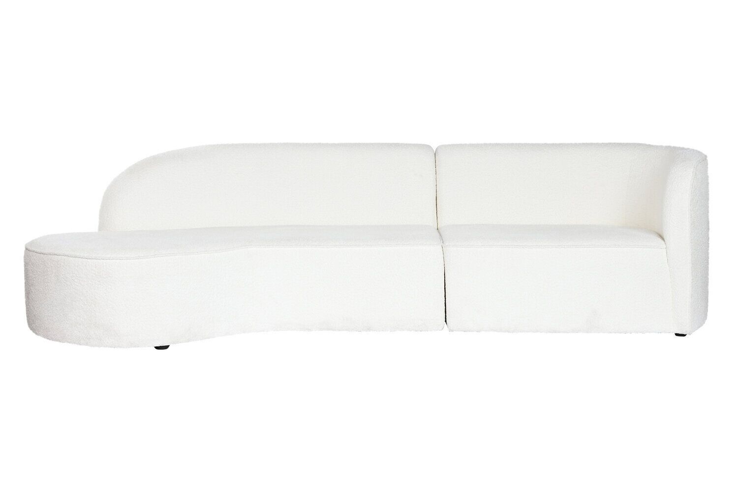 DIVANO IN POLIESTERE 299X107X73 LOOP BIANCO MB212035