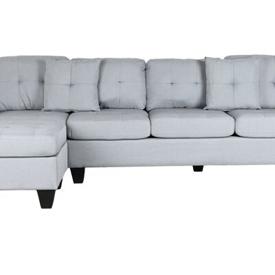 CANAPÉ POLYESTER PP 244X146X81 CHAISELONGUE MB205551