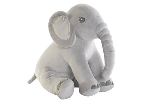 Peluche Poliester 18X20X25 Elefante Gris Claro PE207452