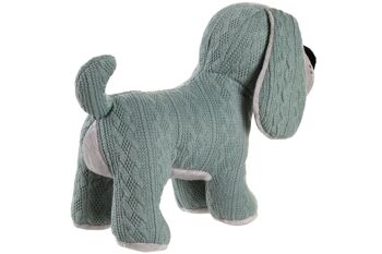 CHIEN PELUCHE POLYESTER 20X20X25 2 ASSORTIMENTS. PE205614 3