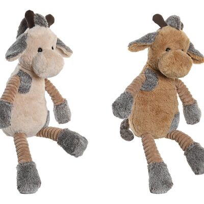 PELUCHE POLIESTERE 25X25X32 GIRAFFA 2 ASSORTITI. PE206126