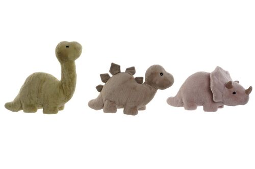 Peluche Poliester 44X16X28 Dino 3 Surt. PE212996