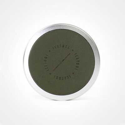 Slim Can Leatherface Olive Green - Silver / Aluminium