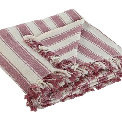 RECYCLED COTTON PLAID 230X260 250 GSM, STRIPES TX210749