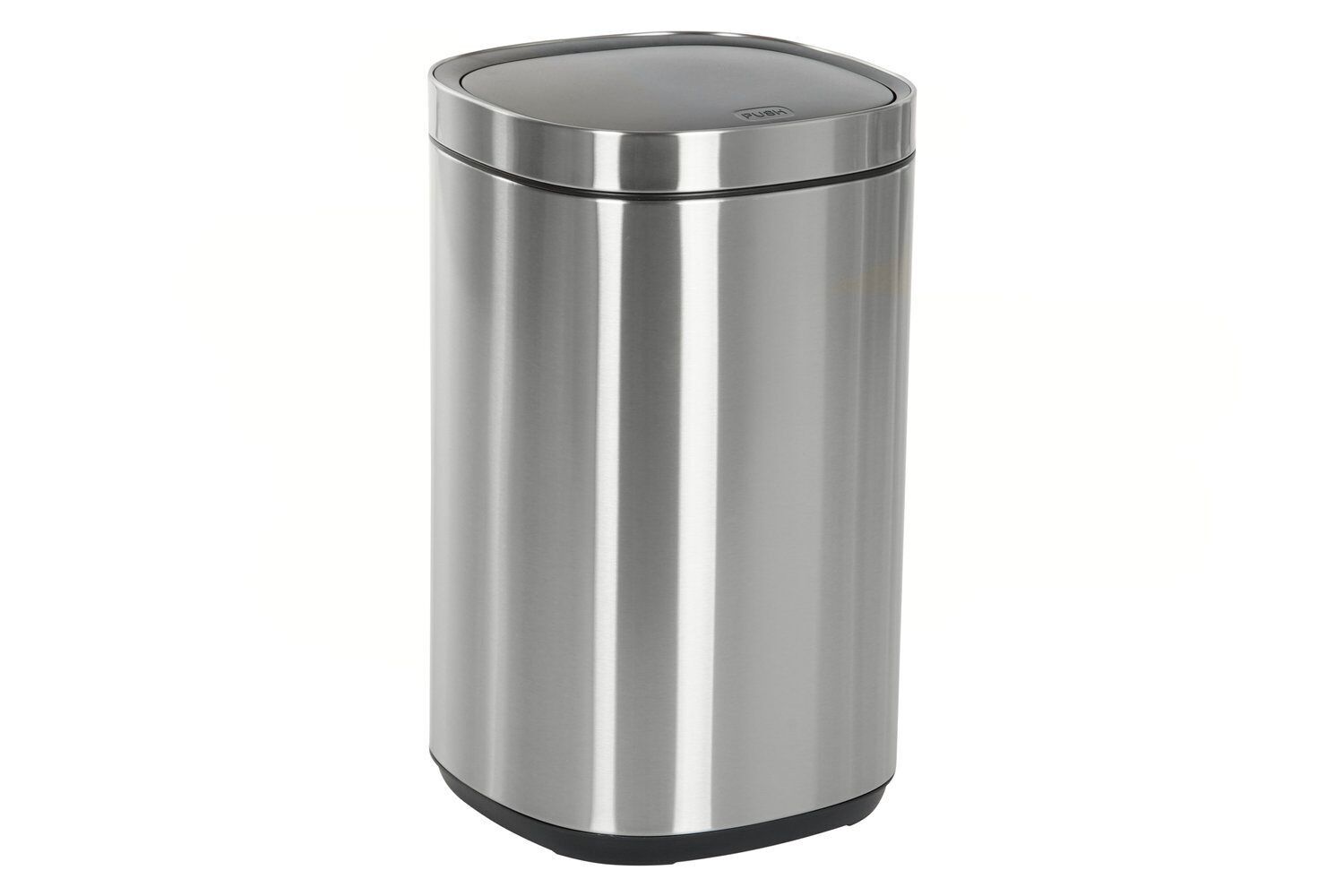 PATTUMIERA IN ACCIAIO INOX PP 30X30X51 30 LT TOUCH ARGENTO OPACO PC213007