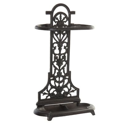 CAST IRON UMBRELLA STAND 31X15.5X51 BROWN HF192528