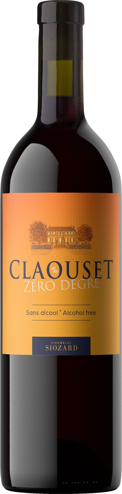 DEGRE ZERO by Claouset Rouge 0,0° - boisson à base de vin désalcoolisé