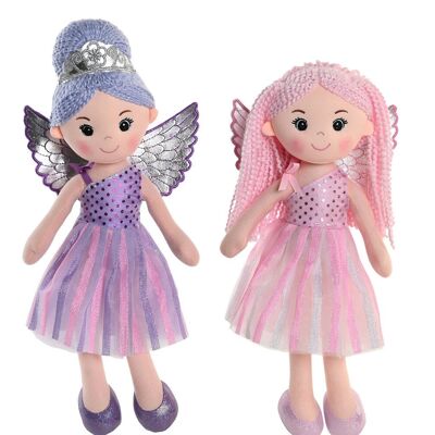 POLYESTER DOLL 20X10X35 FAIRY 2 ASSORTED. MN203668