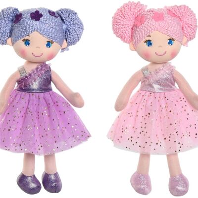 POLYESTER DOLL 20X10X30 2 SURT. MN212703