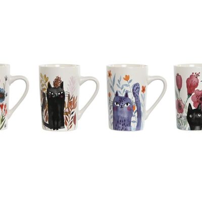 PORCELAIN MUG 11.5X8X12 385ML, CAT 4 SURT. PC209502