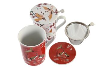 MUG INFUSIONS PORCELAINE 11X8,5X11 280ML ORIENTAL PC202554 3