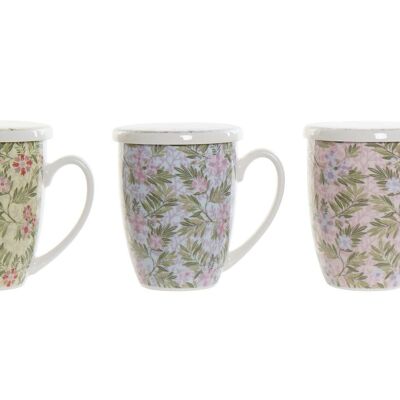 PORCELAIN INFUSIONS MUG 12X9X11 380ML, FLOWERS 3 S PC186826