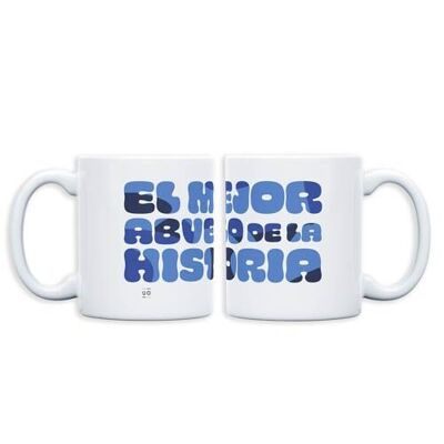 Kit Mug + Chaussettes "Le meilleur grand-père de l'histoire" taille 42-46