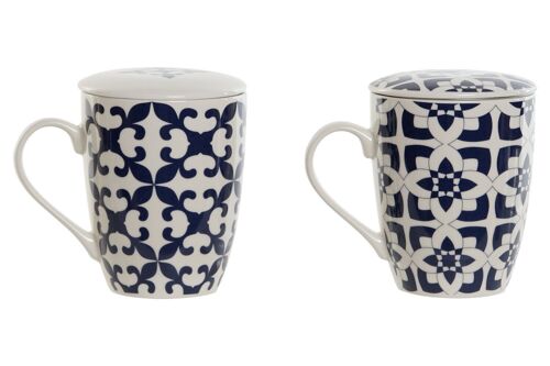 Mug Infusiones Porcelana 8,3X6X10,5 340Ml Caja Reg PC213071