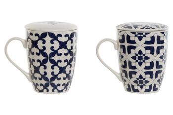 Tasse à infusions en porcelaine 8,3 x 6 x 10,5, boîte régulière de 340 ml PC213071 1