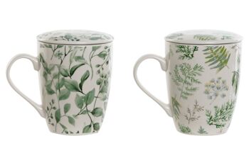 Tasse à infusions en porcelaine 8,3 x 6 x 10,5, 340 ml, boîte régulière PC213074 1