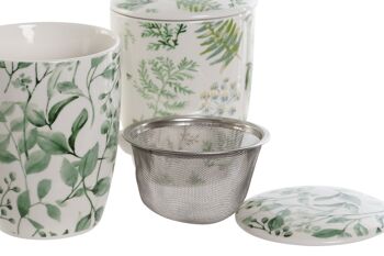 Tasse à infusions en porcelaine 8,3 x 6 x 10,5, 340 ml, boîte régulière PC213074 2