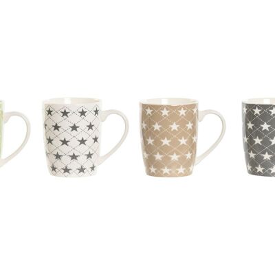 MUG NOUVEL OS 12X8,5X10,3 340ML STAR 3 SURT. PC212563