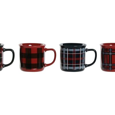 MUG NEW BONE 12X9X8.5 400ML TARTAN 3 SURT. PC212564