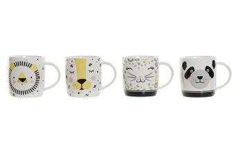 MUG NEW BONE 12X8,5X9 350ML, ANIMAUX 4 SURT. PC188226 1