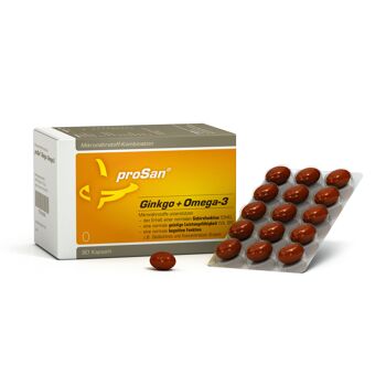 proSan Ginkgo + Oméga-3 (90 gélules) 1
