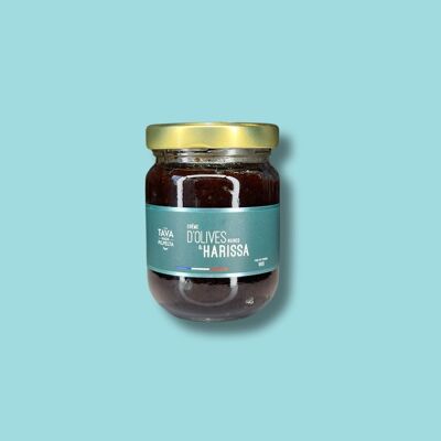 Black olive tapenade with harissa 80G