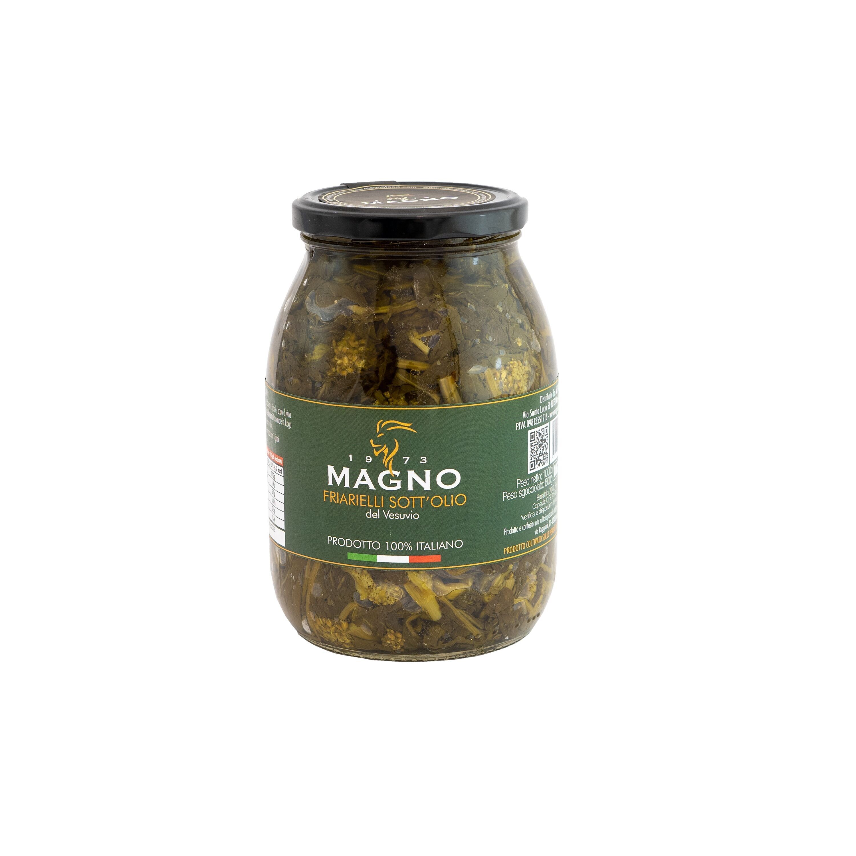 🌿 Vesubio Friarielli en Aceite – 1kg | Gourmet Premium