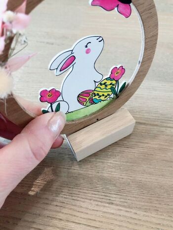 Kit Déco de Pâques LAPIN 8