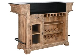 Poignée en métal pour meuble de bar 152x61x107 barre naturelle MB208951 1