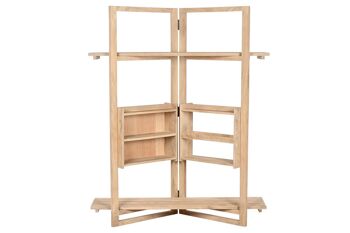 Etagère Mango Mdf 130x35x160 Naturel MB212694 1