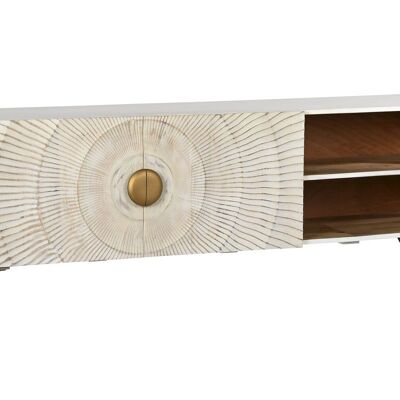 Mueble Tv Mango Metal 160X40X50 32,50 Mandala MB202260