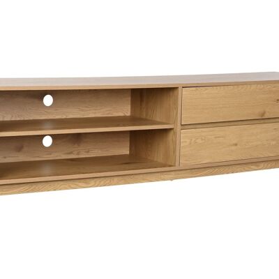 MUEBLE TV MDF ROBLE 180X40X42 NATURAL MB210702