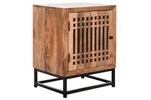 MESITA DE NOCHE MANGO 50X40X65 16,30 LISTONES MB208486