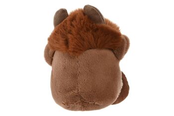 PELUCHE POLYESTER 12X10X14 ANIMAUX 4 ASSORT. PE212714 3