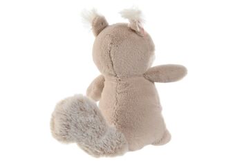 PELUCHE POLYESTER 10X8X14 ANIMAUX 4 ASSORT. PE212715 3