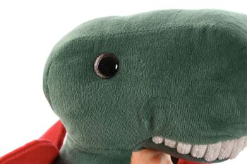 PELUCHE POLYESTER 14X20X25 DRAGON VERT PE212722 2