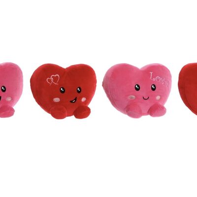 Peluche Poliester 14X5X11 Corazon 4 Surt. PE212717