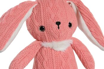 PELUCHE POLYESTER 15X10X14 LAPIN 4 ASSORTIMENTS. PE205620 3