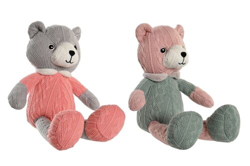 Peluche Poliester 15X15X20 Oso 2 Surt. PE205615