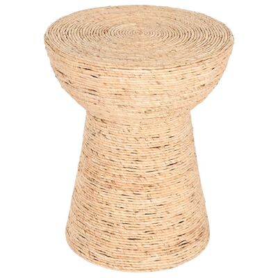 Tavolino in fibra di mais 42X42X51 Naturale MB210018