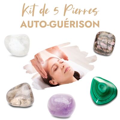 Kit de 5 piedras “Autocurativas”