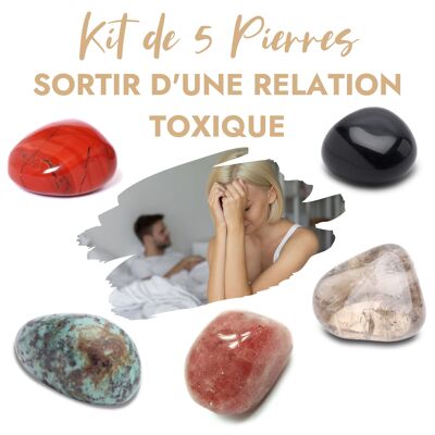 Kit of 5 stones “Painful separation”