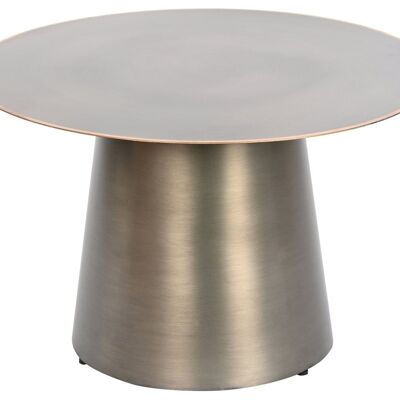 METAL AUXILIARY TABLE 60X60X37 NICKEL PLATED MB207963