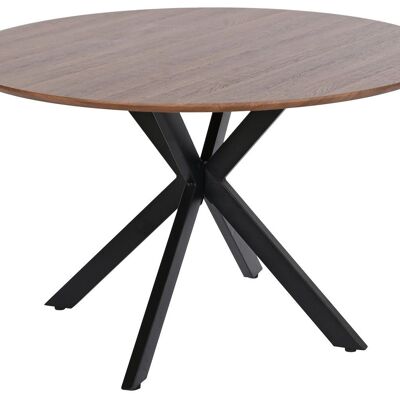 MESA COMEDOR MDF 120X120X75 PARA 4-6 PERSONAS MB208516